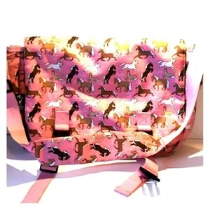 Wildkin horse laptop bookbag tote